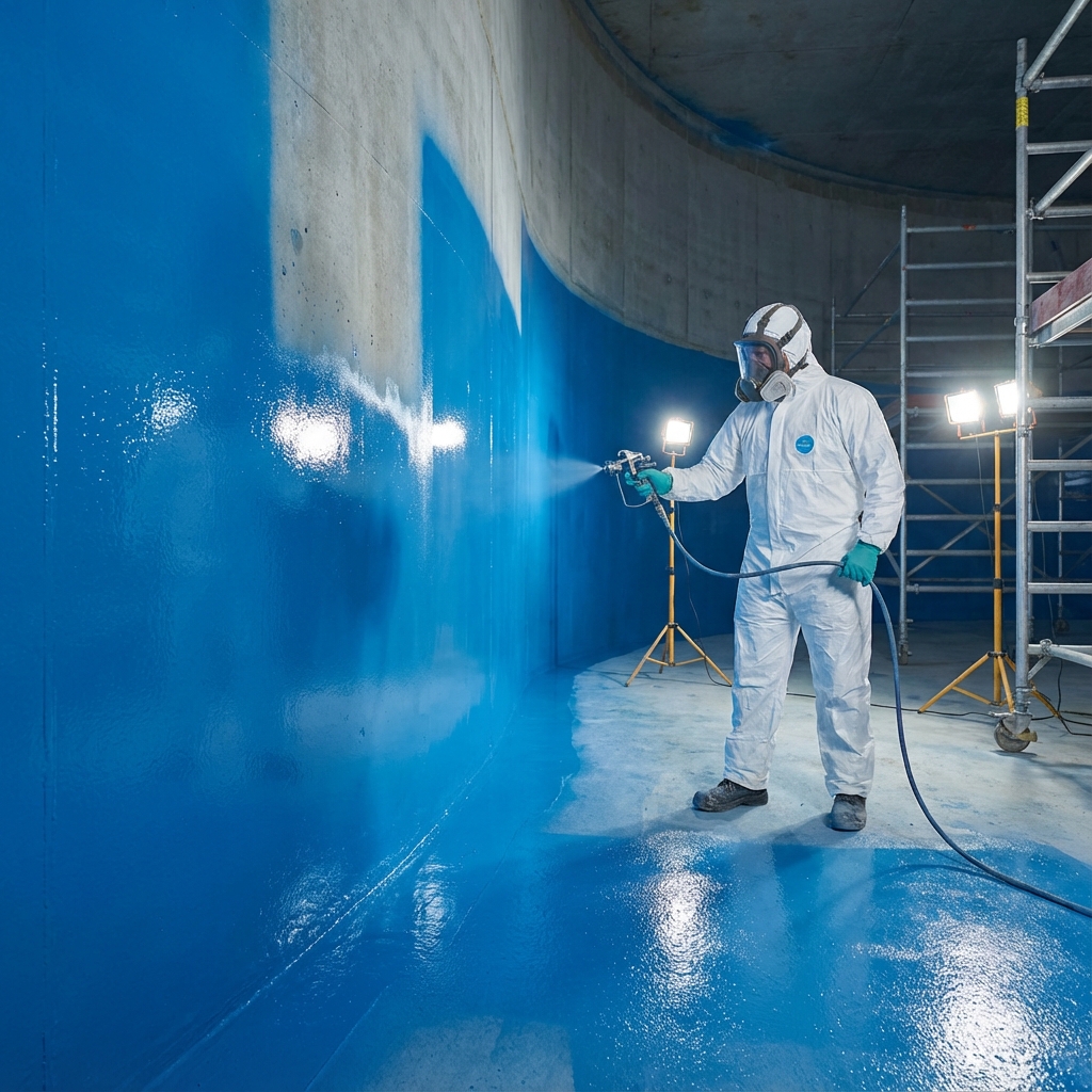 Su Deposu Epoksi Kaplama